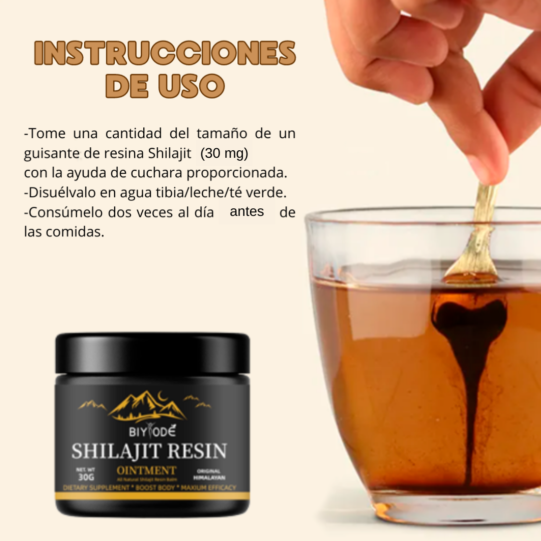 Shilajit 100% Puro - Fuente de Energía Vital del Himalaya