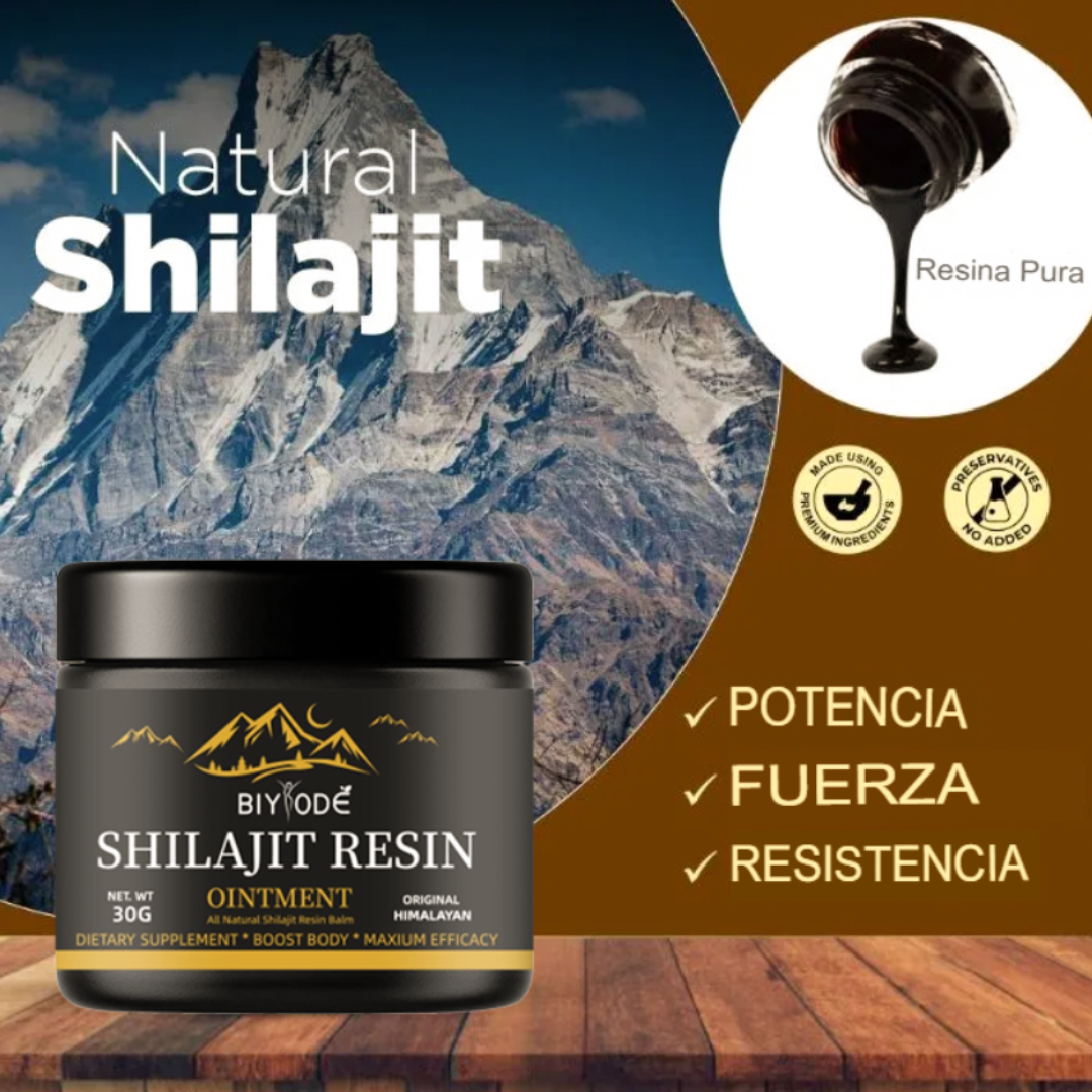 Shilajit 100% Puro - Fuente de Energía Vital del Himalaya