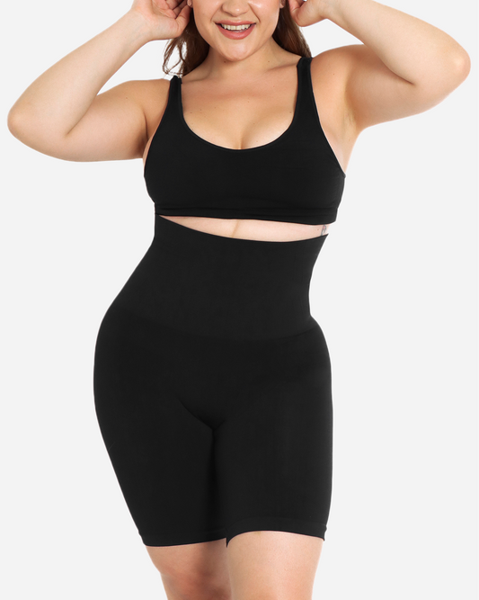 Shapex™ - Faja Moldeadora Body Short de Cintura Alta