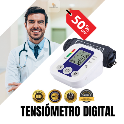 TENSIÓMETRO DIGITAL- MIDE TU PRESIÓN AHORA