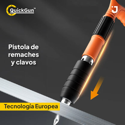 QuickGun™ - Pistola de Remaches + Accesorios