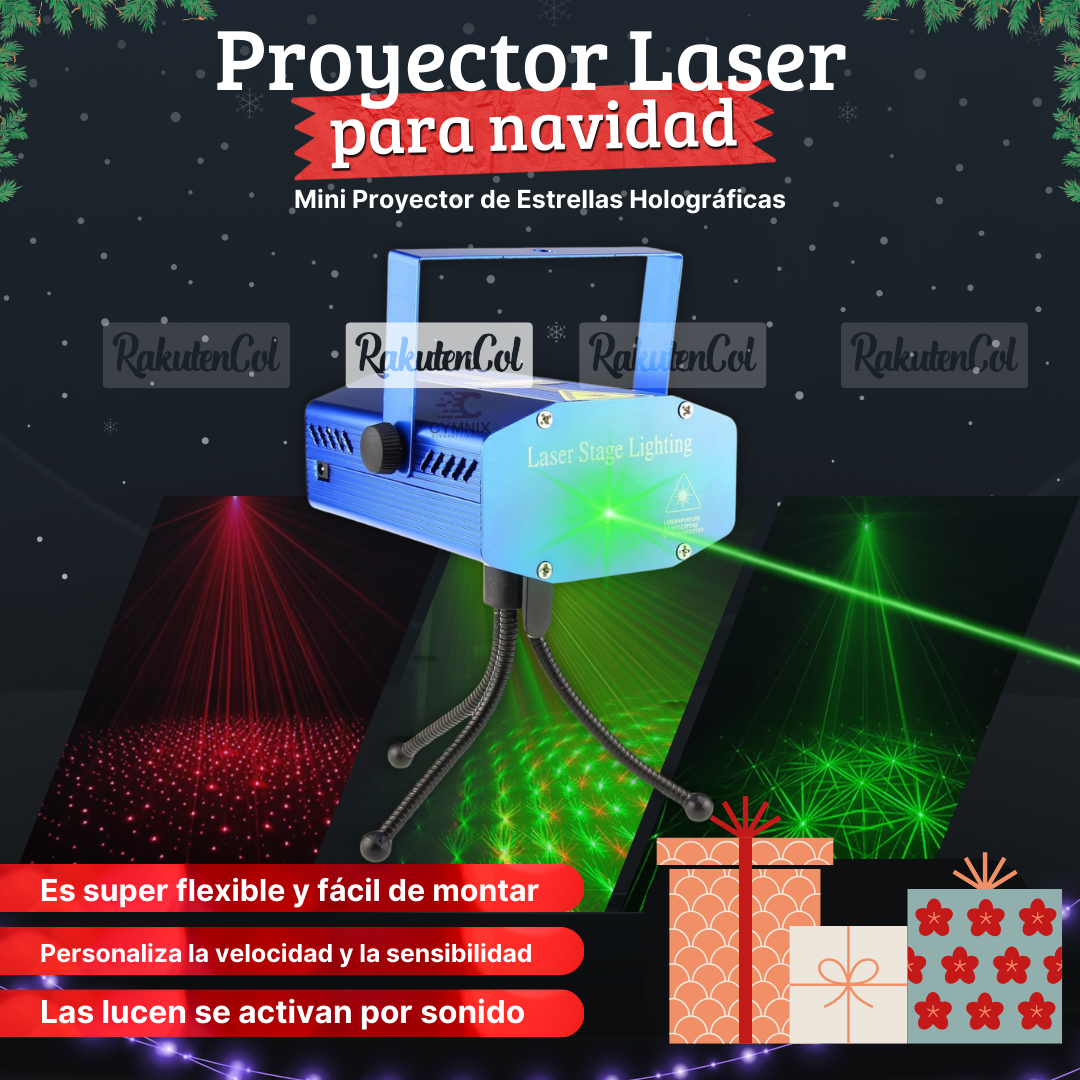 ChristmasLight™ - Proyector Laser Navideño